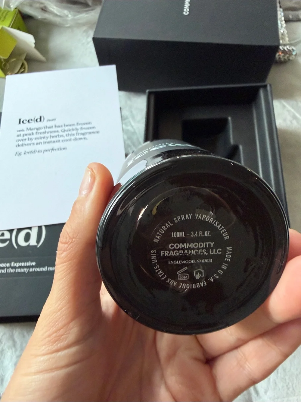 Commodity Ice(d) Expressive Scent Space EDP 3.4 oz